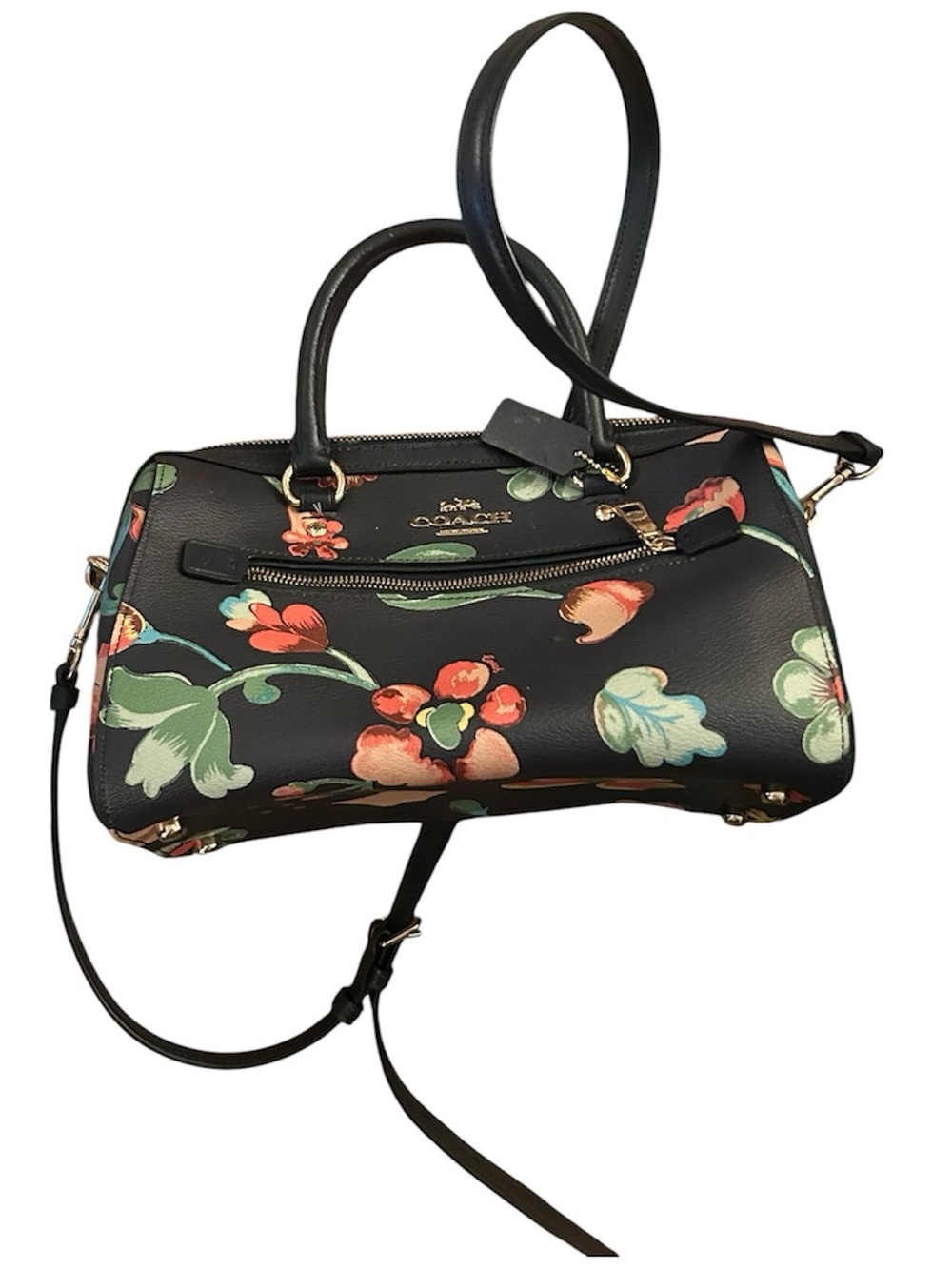 Coach‎ Rowan Women's Satchel - Coated Canvas - Dreamy Land Floral Print